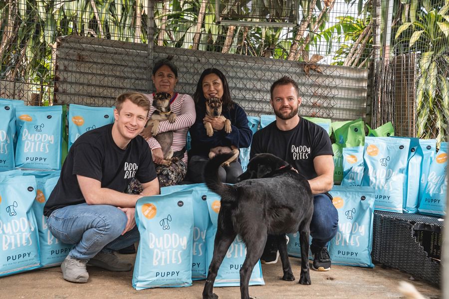 Buddy Bites, a local startup in door-to-door dog food delivery